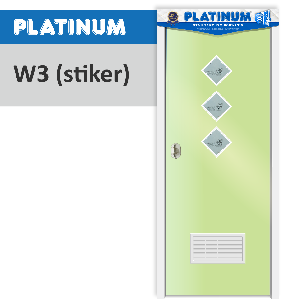 Pintu PVC Platinum